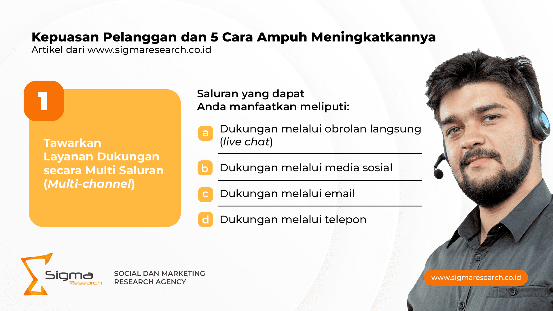 Kepuasan Pelanggan Dan 5 Cara Ampuh Meningkatkannya - Sigma Research ...