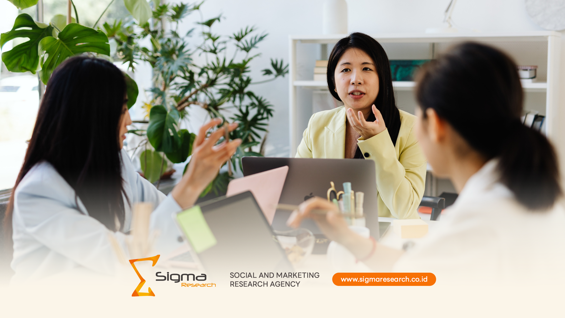 Tim riset Sigma Research Indonesia menganalisis sinyal sensorik dan emosional konsumen.