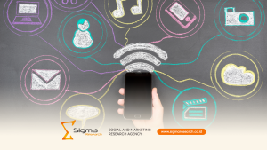 Grafik analisis sentimen media sosial dengan metrik positif, netral, dan negatif terkait awareness merek.