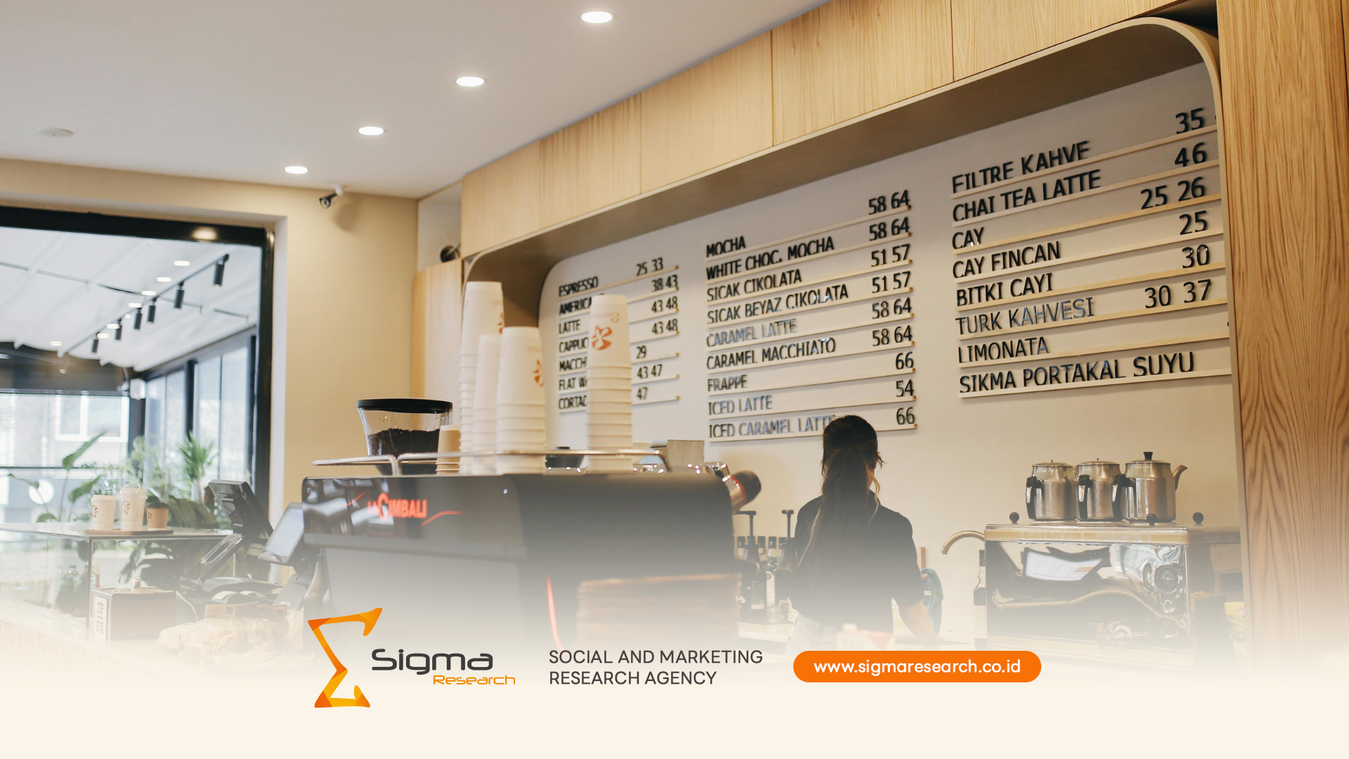 Menu coffee shop dengan strategi pricing brand kopi