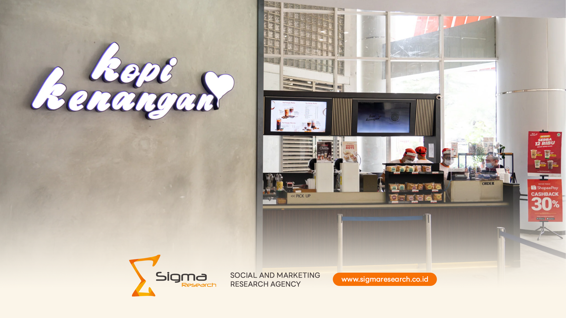 alasan memilih coffee shop berdasarkan perilaku konsumen menurut Sigma Research Indonesia