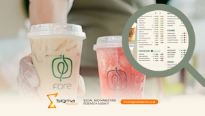 Infografis transparansi nutrisi F&B dan dampaknya pada kepercayaan konsumen serta penjualan bisnis dari Sigma Research Indonesia